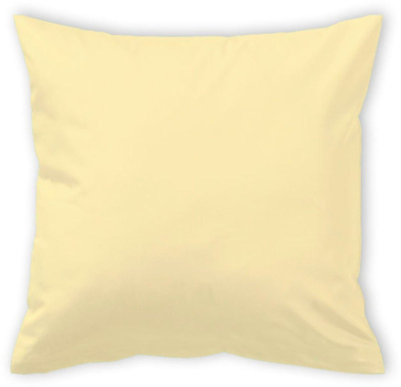 Față de pernă 100% bumbac vanilie, satin mako 40x40 cm - LunaHome.ro