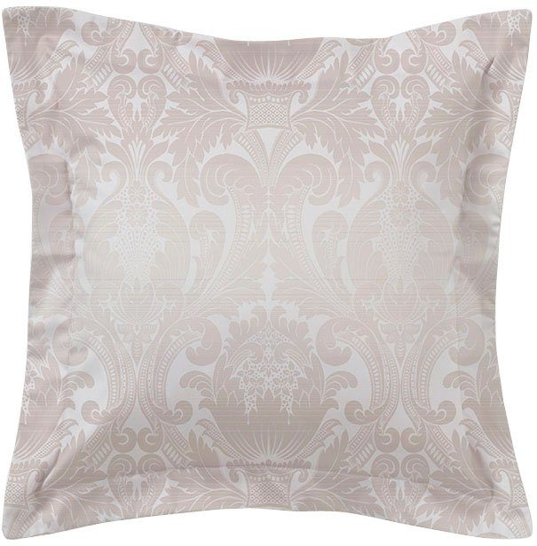 Față de pernă Florence 100% bumbac brocart satinat bej 40x40 cm - LunaHome.ro