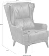 Fotoliu Edward din microvelur antracit elegant - LunaHome.ro