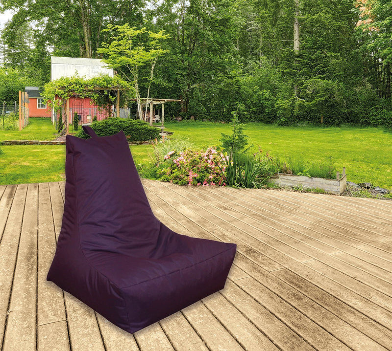 Fotoliu Pouf Lounge de interior si exterior violet mură