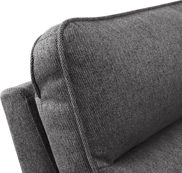 Fotoliu de relaxare Kayli rotativ, cu functie de recliner gri