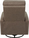 Fotoliu de relaxare Kayli rotativ, cu functie de recliner maro - LunaHome.ro