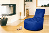 Fotoliu pouf Chilly albastru regal 76x78x80 cm