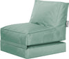 Fotoliu pouf extensibil Scuba de interior si exterior verde eucalipt - LunaHome.ro