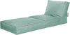 Fotoliu pouf extensibil Scuba de interior si exterior verde eucalipt - LunaHome.ro