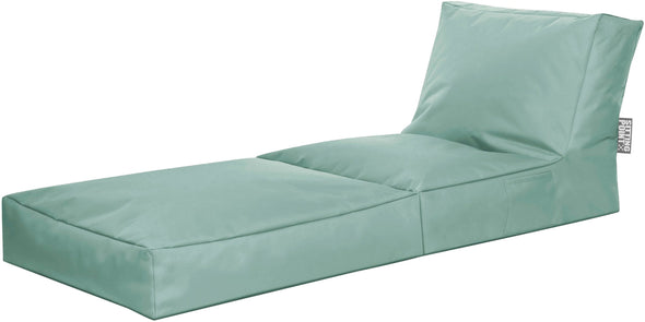 Fotoliu pouf extensibil Scuba de interior si exterior verde eucalipt - LunaHome.ro