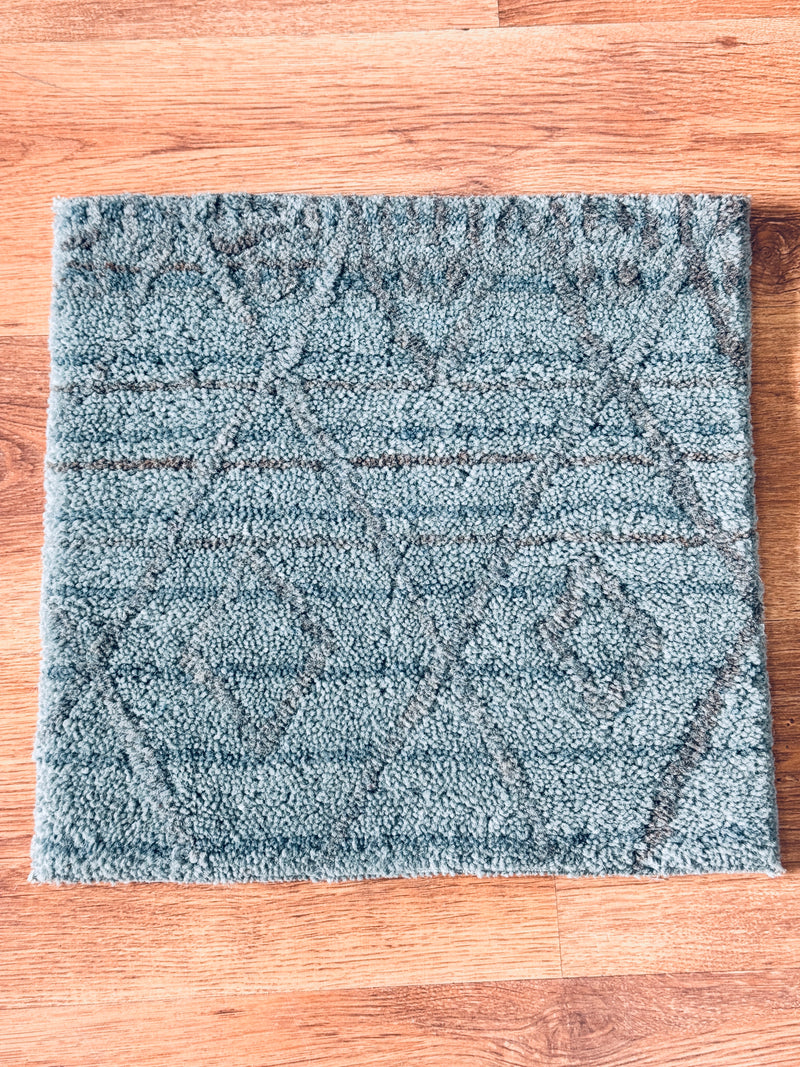 Covoraș 100% din lână albastru-gri 40x40 cm - LunaHome.ro