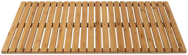 Gratar de podea pentru baie si sauna din lemn de bambus 50x100 cm