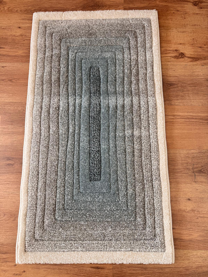 Covor Modern „Stone Waves” 60x110 cm in culori pastelate - LunaHome.ro