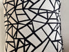 Perna decorativa Aria cu model geometric gri/negru 35x55 cm - LunaHome.ro