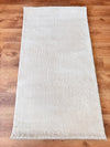Covor de blană Loft37 foarte pufos bej deschis 80x150 cm