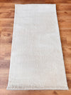 Covor de blană Loft37 foarte pufos bej deschis 80x150 cm