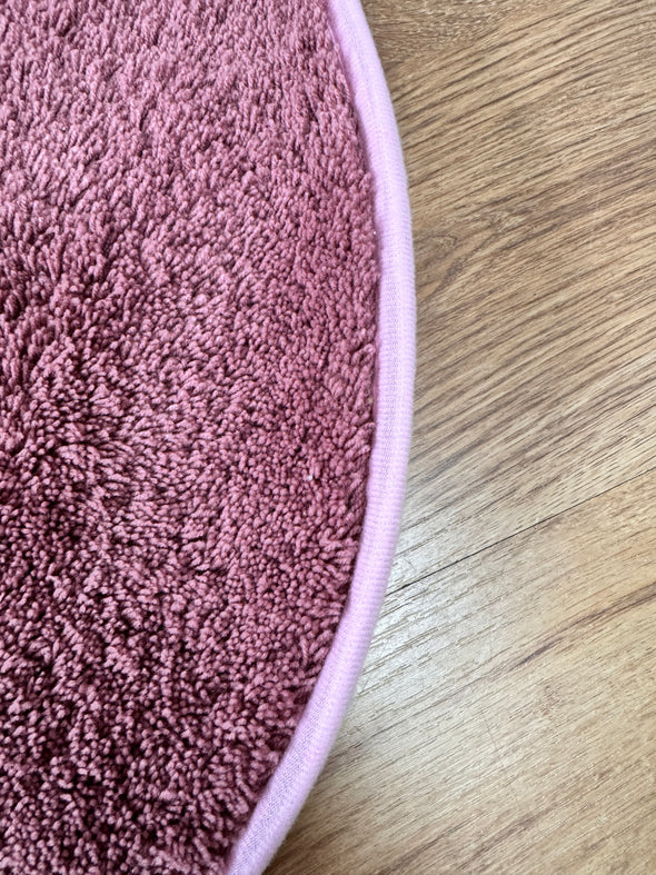 Covor capac pentru WC foarte moale violet 47x50 cm