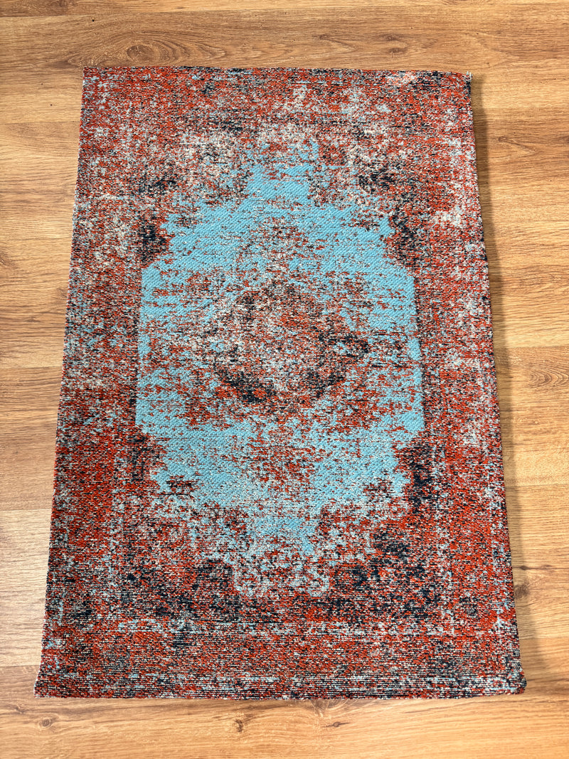 Covor traversa »Andas« cu tesatura plata, model vintage 60x90 cm - LunaHome.ro
