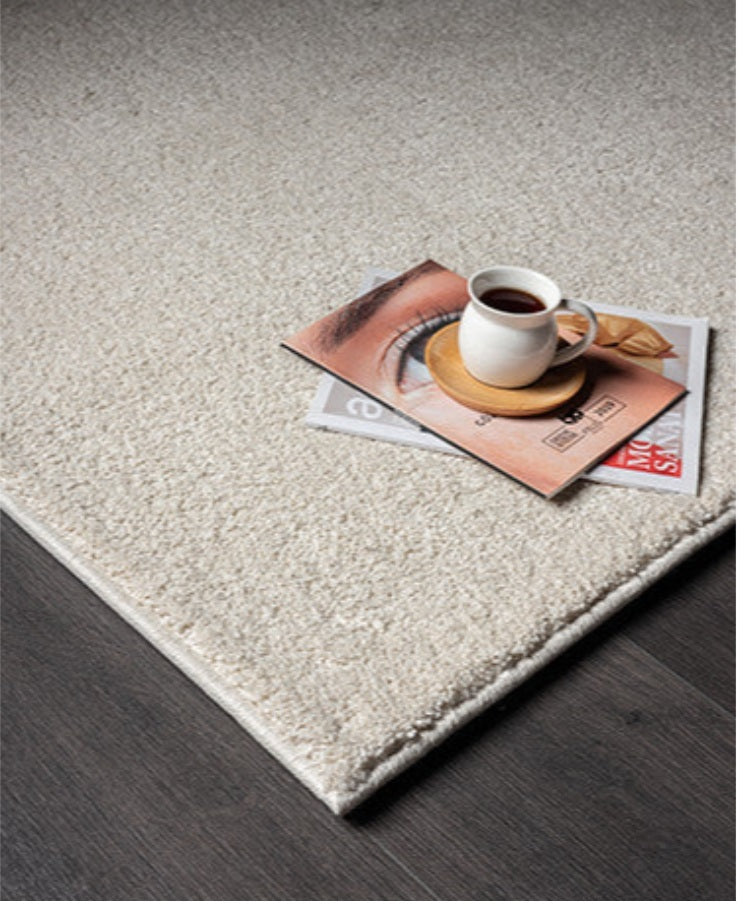 Covor Montana crem cu textură moale 80x150 cm - LunaHome.ro