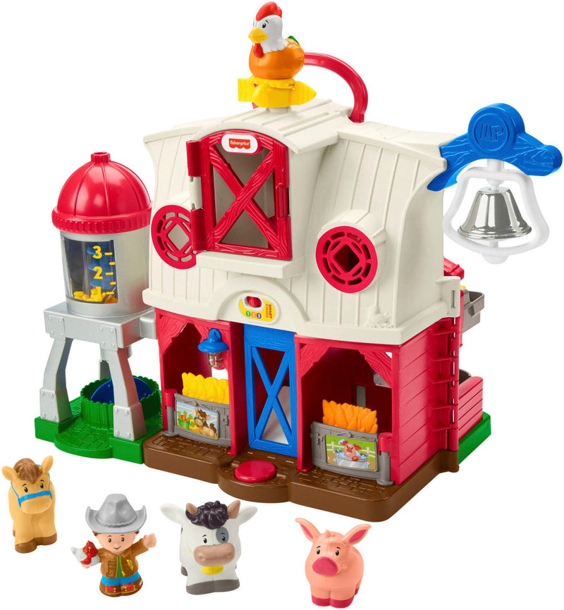 Jucărie educativă Little People Farm cu accesorii, lumini si sunete - LunaHome.ro