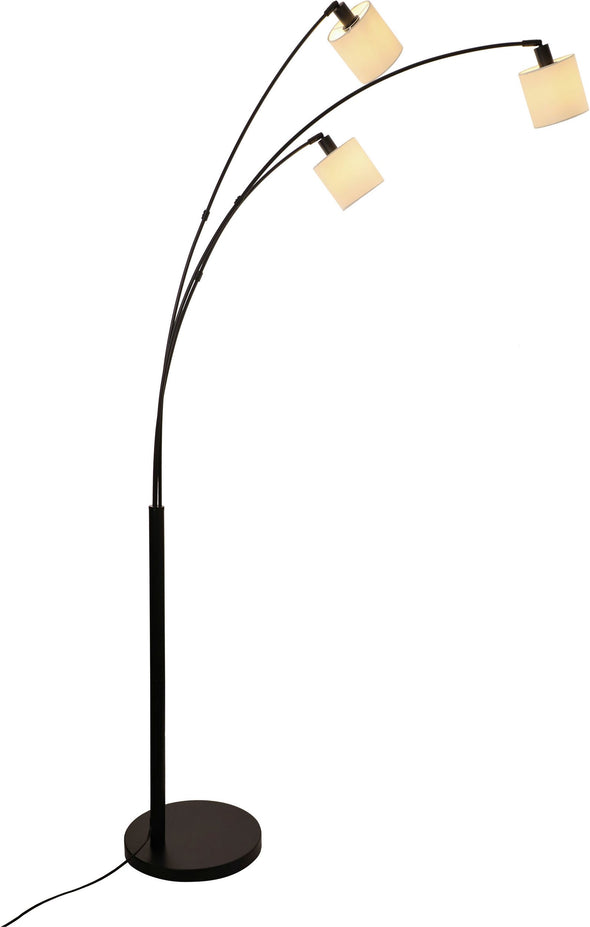 Lampadar Ahrhutte cu 3 abajururi textile 148 cm înălțime - LunaHome.ro
