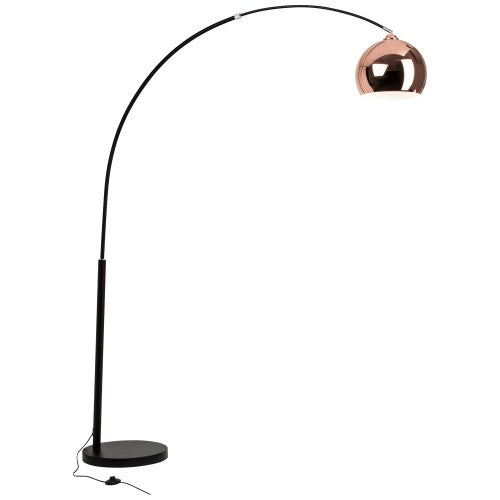 Lampadar Brilliant elegant cu abajur metalic cupru 202 cm - LunaHome.ro