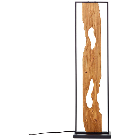 Lampadar cu LED Chaumont din lemn si metal 120 cm înălțime - LunaHome.ro