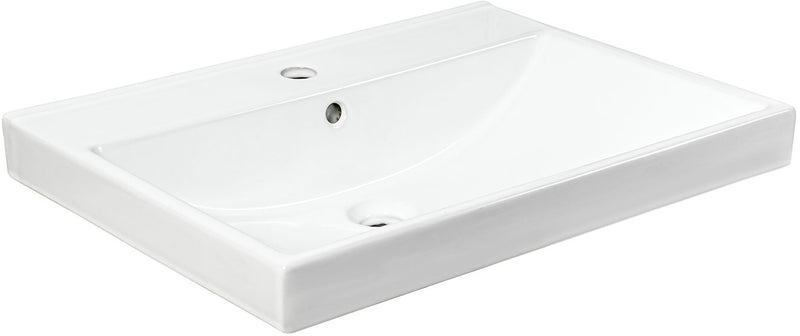 Lavoar chiuveta din ceramica alba Trento incastrata 61 cm