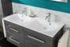 Lavoar dublu Fackelman din ceramica alba 120 cm - LunaHome.ro