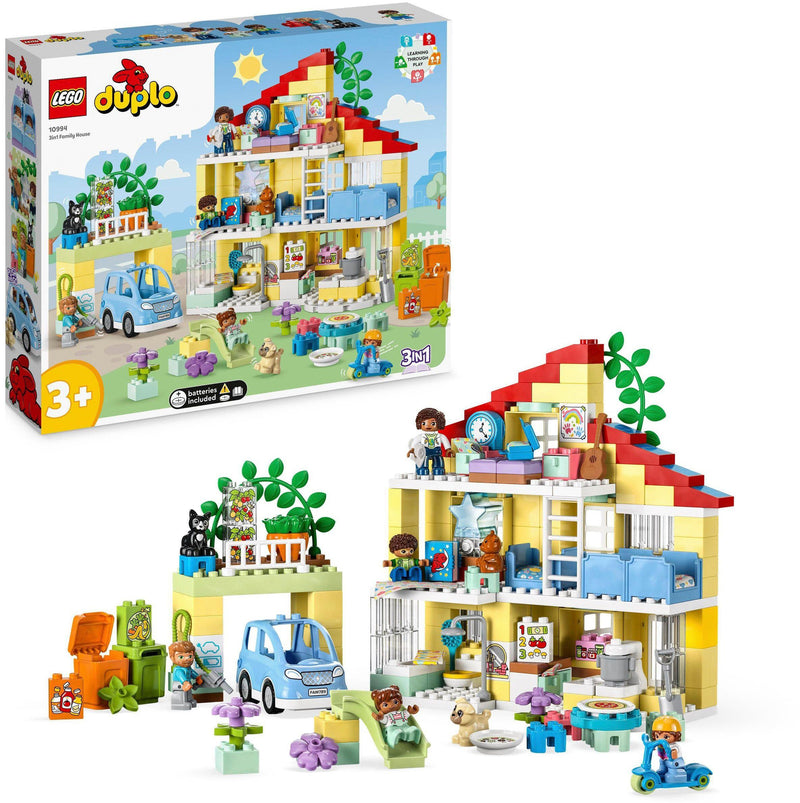 Lego Duplo 10994 set de constructie Casa de familie 3în1 - LunaHome.ro