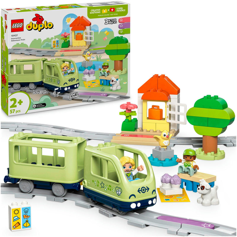 Lego Duplo Town Trenul de aventură interactiv (10427) - LunaHome.ro