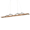 Lustra moderna LED Briloner cu lemn 98 cm - LunaHome.ro