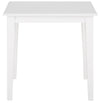 Masa de sufragerie Fullerton din lemn si Mdf alb, 80x80 cm - LunaHome.ro