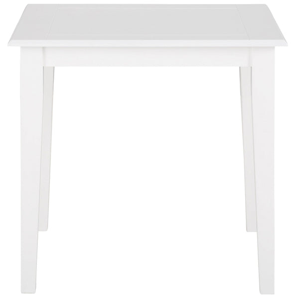 Masa de sufragerie Fullerton din lemn si Mdf alb, 80x80 cm - LunaHome.ro