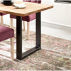 Masă de dining Lincoln cu blat din lemn de fag 160x90 cm - LunaHome.ro