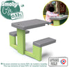 Masa de grădină Smoby Life, accesoriu pentru căsuța de exterior - LunaHome.ro