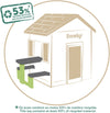 Masa de grădină Smoby Life, accesoriu pentru căsuța de exterior - LunaHome.ro