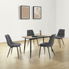 Masa de sufragerie Arhus cu cadru metalic 120x70 cm