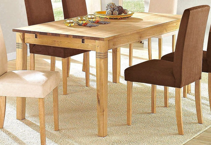 Masă de sufragerie Danuta din lemn de pin 160 cm lungime - LunaHome.ro