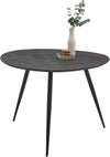 Masa de sufragerie Joe din lemn de tec cu aspect mozaic 108x111 cm - LunaHome.ro