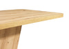 Masa de sufragerie Laros cu aspect de stejar 120 cm