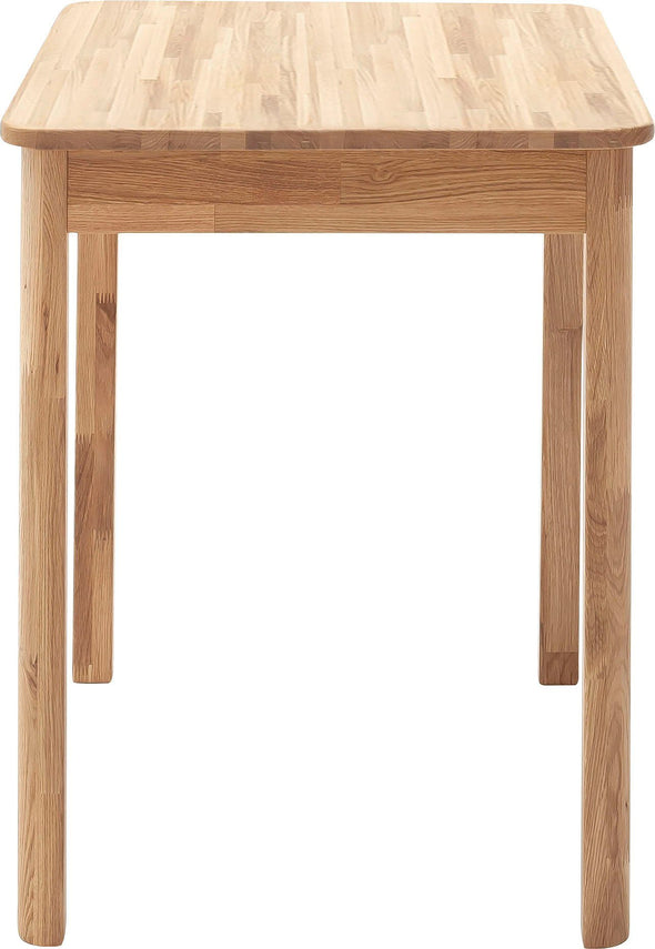 Masa de sufragerie Oskar din lemn de stejar natur 60x80 cm - LunaHome.ro