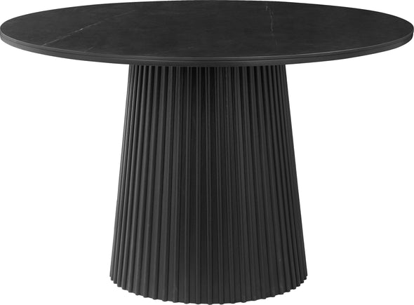 Masă de sufragerie Roos din ceramica si lemn de frasin 120 cm