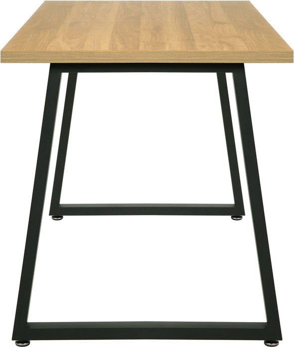 Masă de sufragerie Soyans cu cadru din metal 120x70 cm - LunaHome.ro