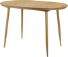 Masă de sufragerie extensibilă Belleville culoare stejar 120-160 cm
