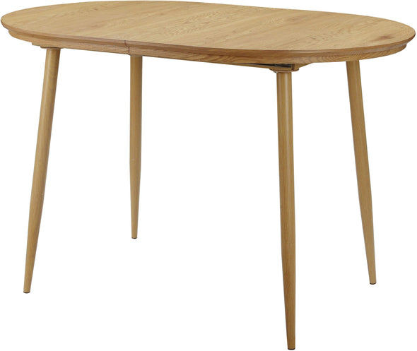 Masă de sufragerie extensibilă Belleville culoare stejar 120-160 cm