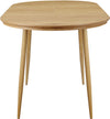 Masă de sufragerie extensibilă Belleville culoare stejar 120-160 cm