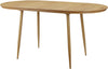 Masă de sufragerie extensibilă Belleville culoare stejar 120-160 cm