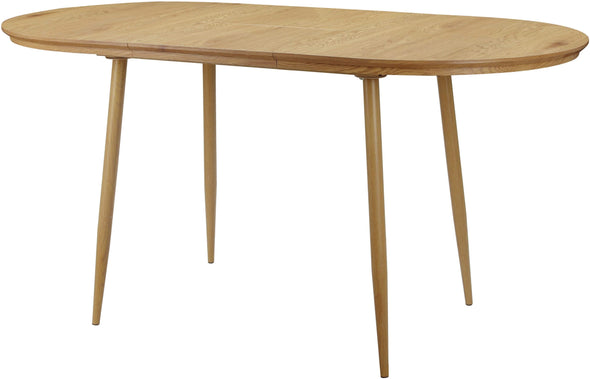 Masă de sufragerie extensibilă Belleville culoare stejar 120-160 cm