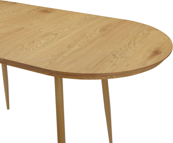 Masă de sufragerie extensibilă Belleville culoare stejar 120-160 cm