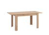 Masa de sufragerie extensibila Hamar culoare stejar 120-160 cm - LunaHome.ro