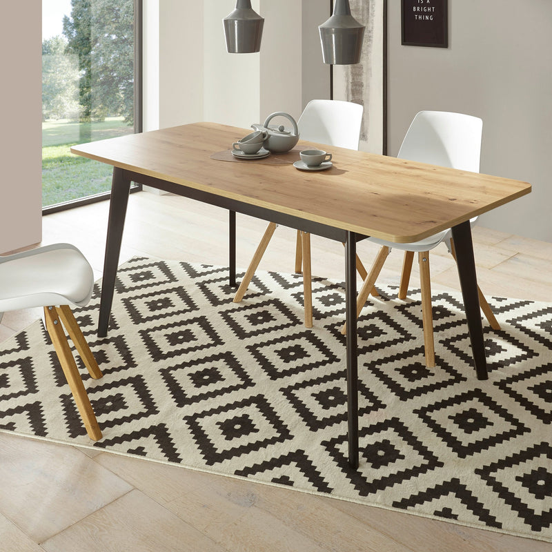 Masa extensibila Torge, stil scandinav, 140-180x80 cm - LunaHome.ro