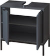 Mască de lavoar Lucera gri cu design modern elegant 60 cm lățime - LunaHome.ro