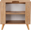 Mască de lavoar Lund alba cu aspect scandinav, 65 cm lățime - LunaHome.ro